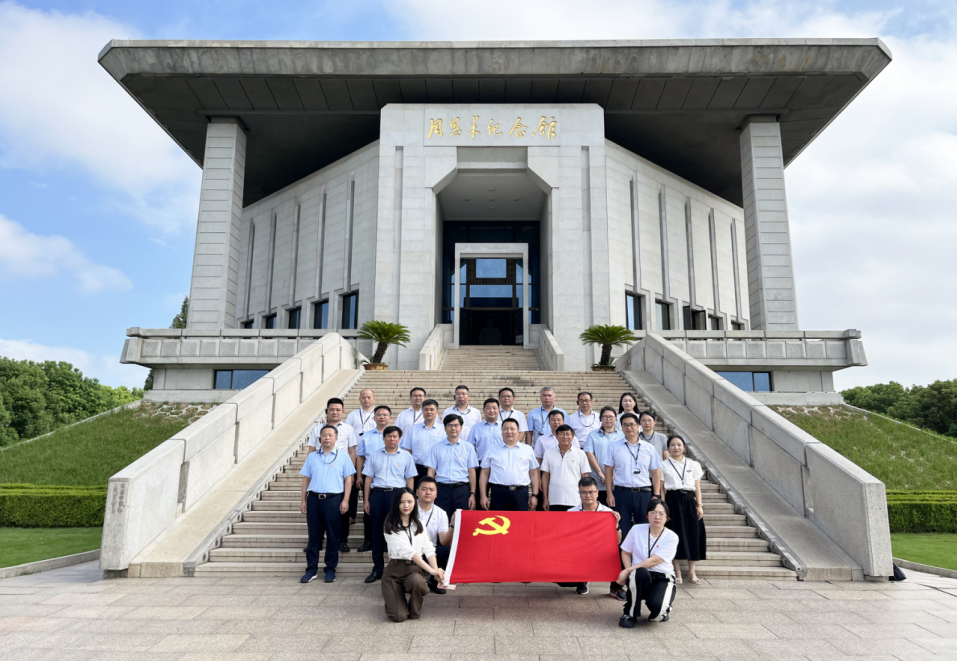 追尋偉人足跡 賡續(xù)紅色血脈┃宿遷文旅集團(tuán)黨委赴淮開展現(xiàn)場研學(xué)活動(dòng)(圖1)